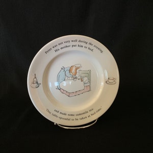 WEDGEWOOD Beatrix Potter Plate