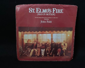 St classic rock John Parr inspired sticker Elmo/'s Fire Man in Motion,80s film