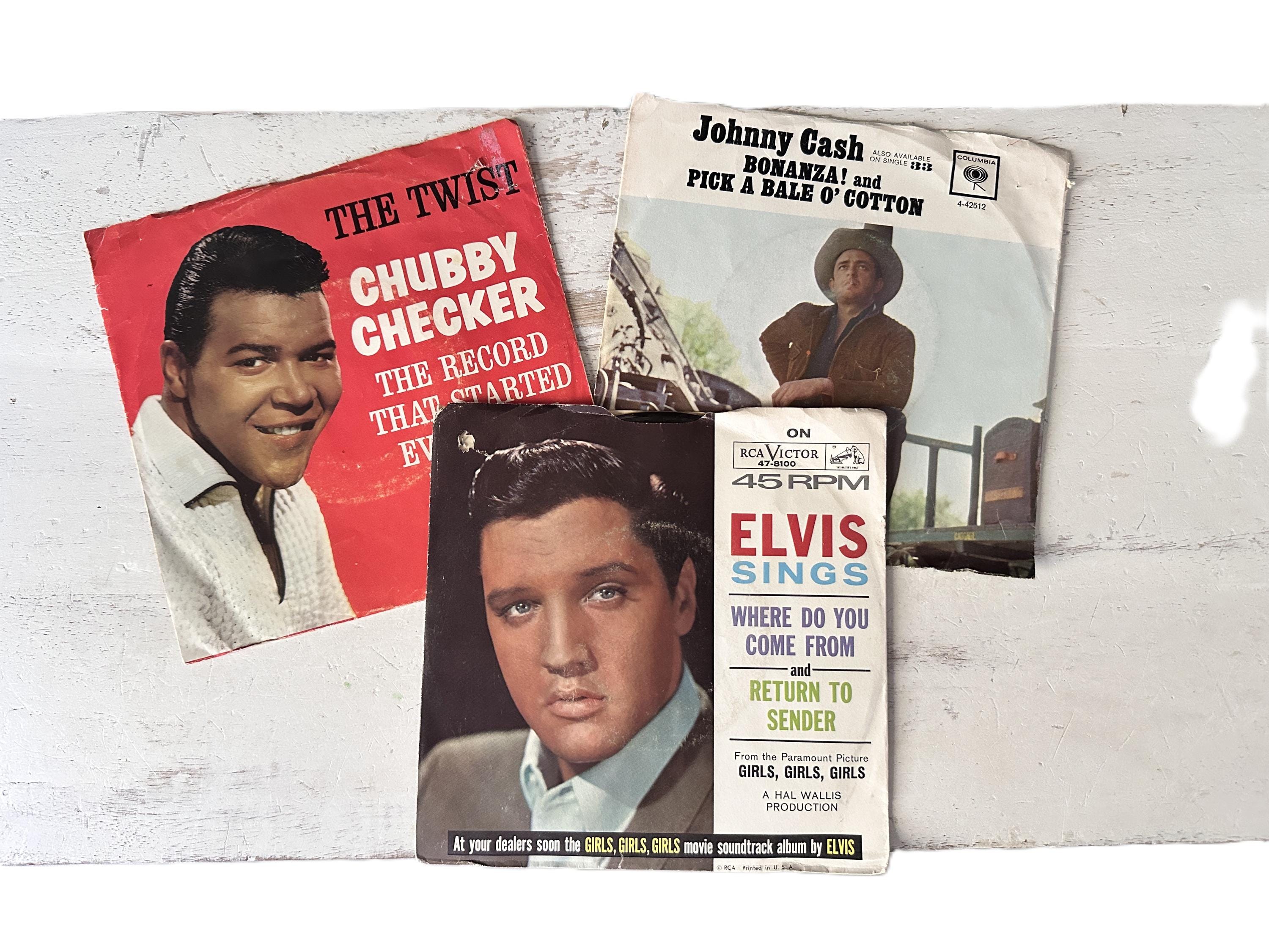 Johnny Cash and Elvis Presley - Etsy