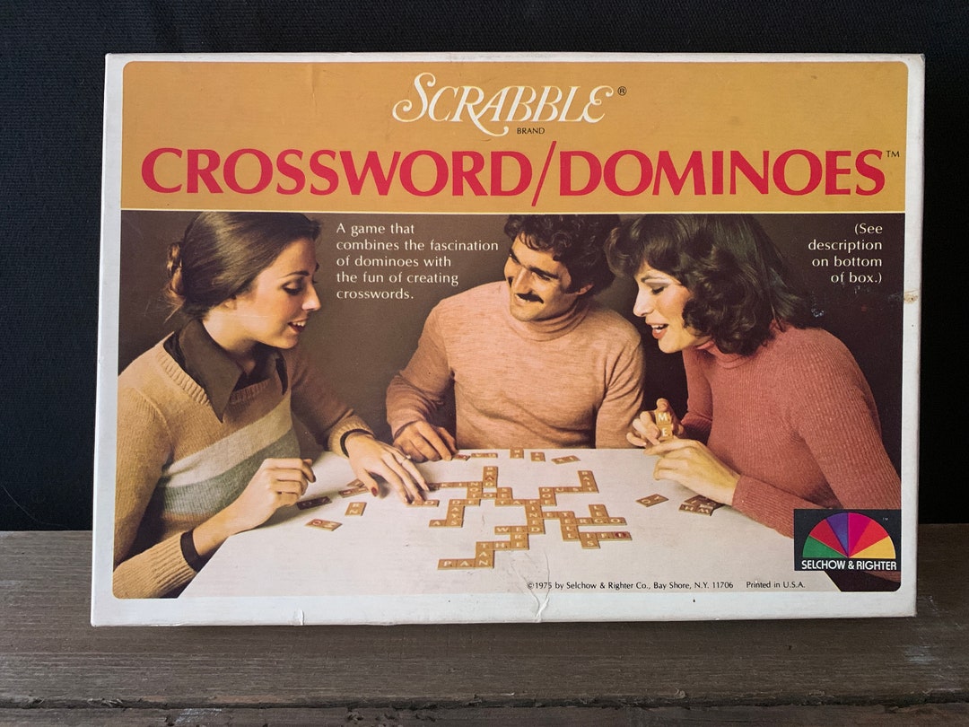1975 crossword/dominoes Tile Game From SCRABBLE Etsy 1975 crossword/dominoes Tile Game From SCRABBLE Etsy