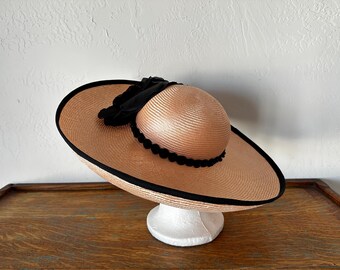 Vintage 60\'s Floral Hat by The Paris Boutique Women\'s size S Vintage Multi-colored Flower Covered Fitted Hat THE PARIS  main image 4