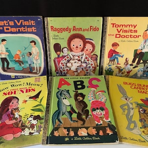 Assortment Of LITTLE GOLDEN BOOKS 1969 Thru 1974 – Sold Separately