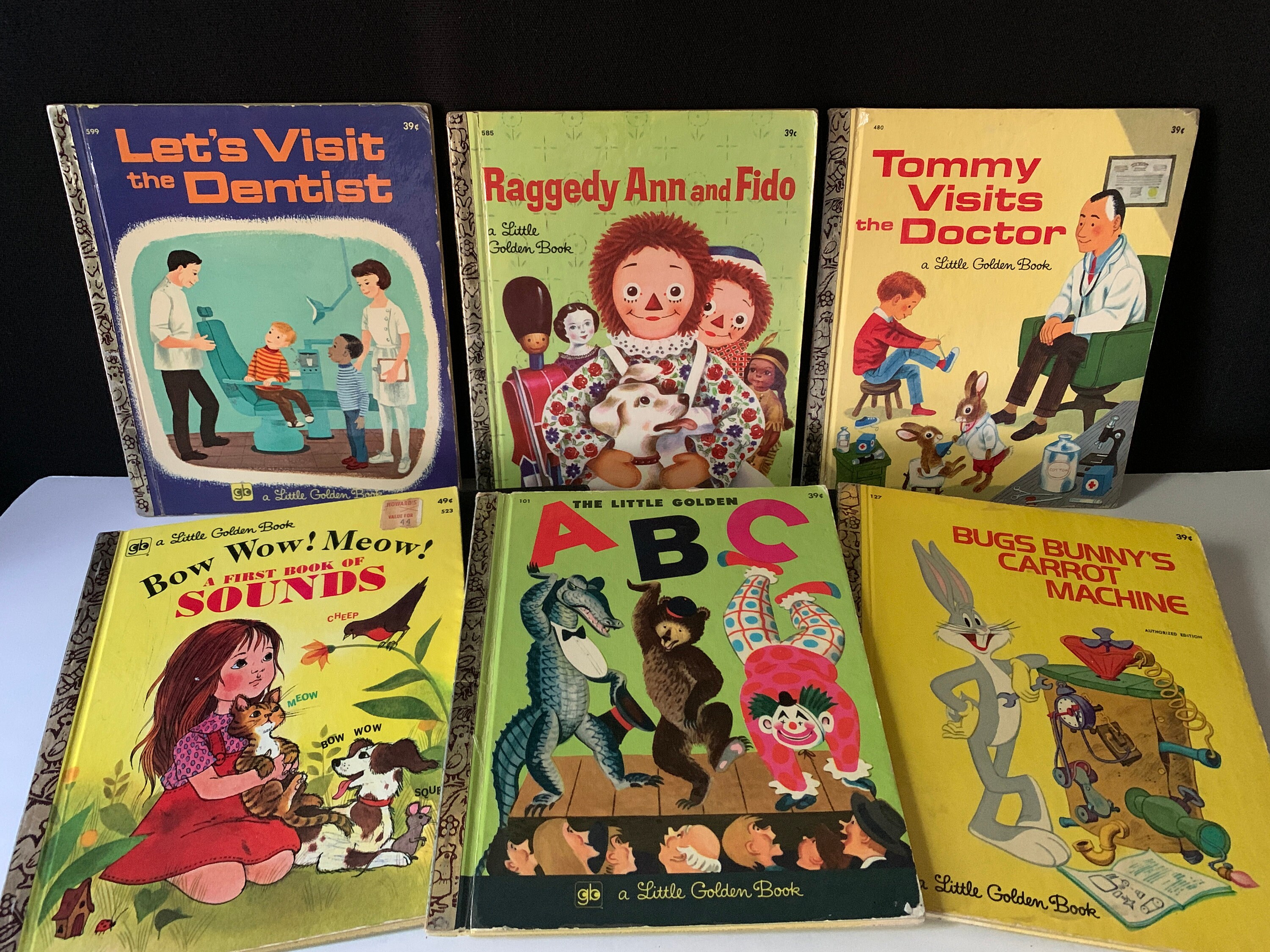Assortment of LITTLE GOLDEN BOOKS 1969 Thru 1974 – Sold Separately