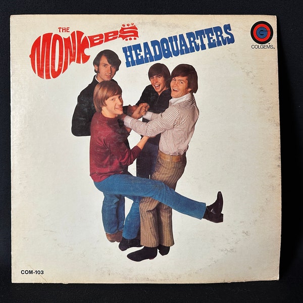 Vintage Vinyl THE MONKEES 1967 “Headquarters”