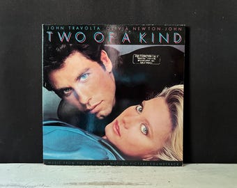 Two of A Kind Soundtrack - Vintage Record C. 1983 - John Travolta