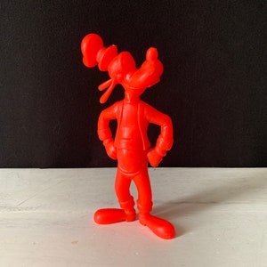 DISNEY MARX 1971 Louis Walt Hard Plastic GOOFY
