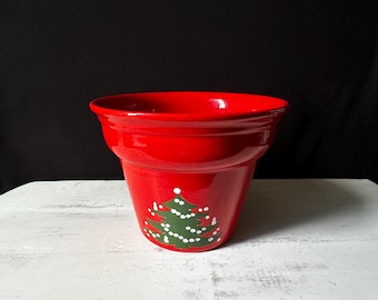 Large “Christmas Tree” Flower Pot" By WAECHTERSBACH