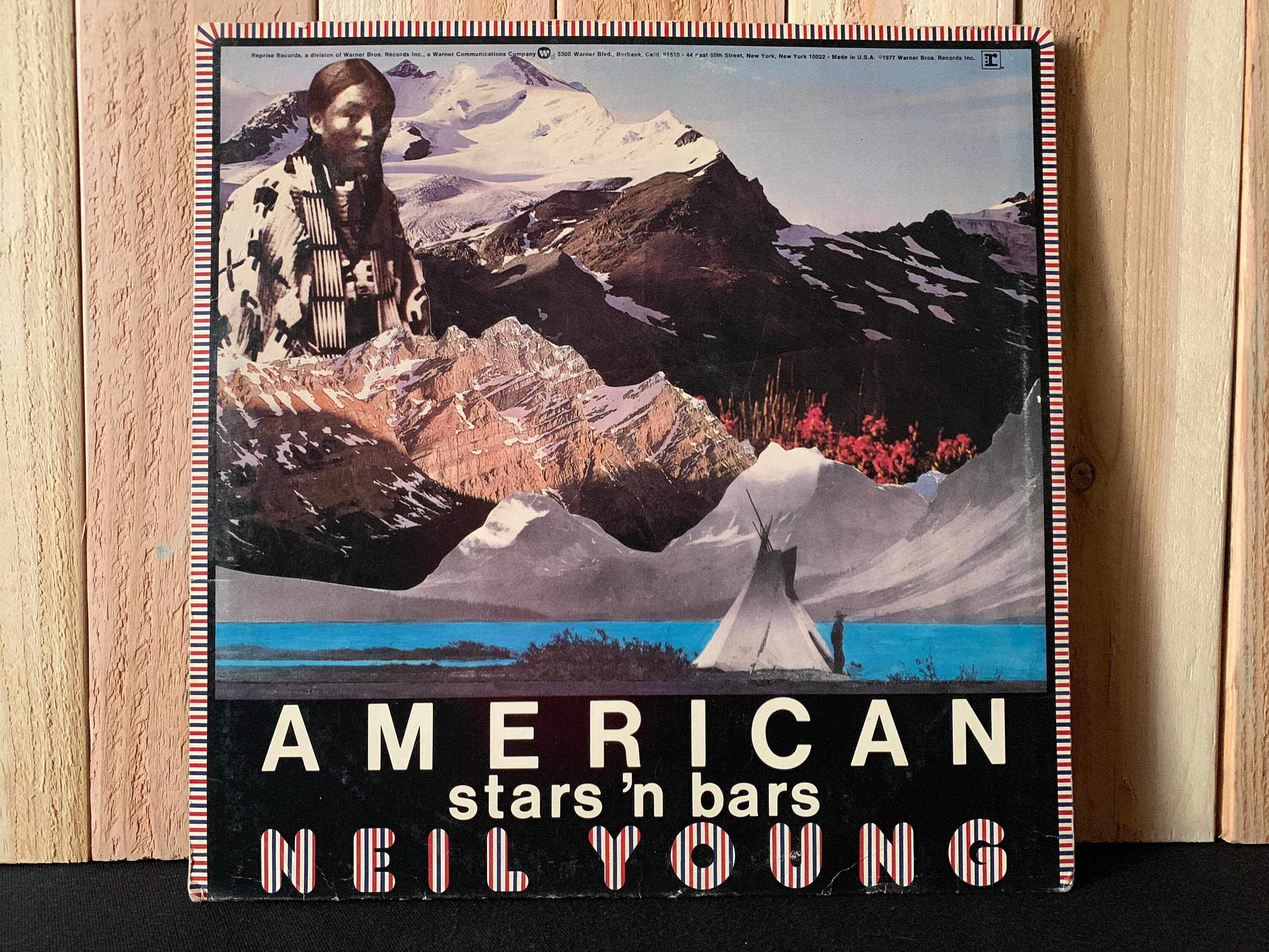 1977 NEIL YOUNG LP American Stars 