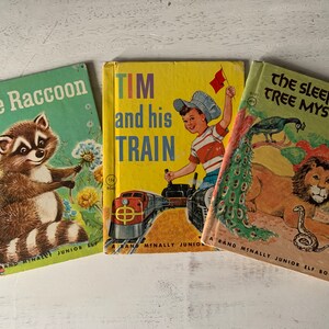 Rand McNally JUNIOR ELF BOOKS - Lot von Drei