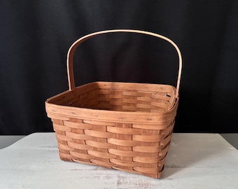 Longaberger 1987 Basket – Catchall Magazine Holder