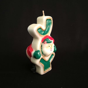 JOYFUL SANTA CLAUS Candle