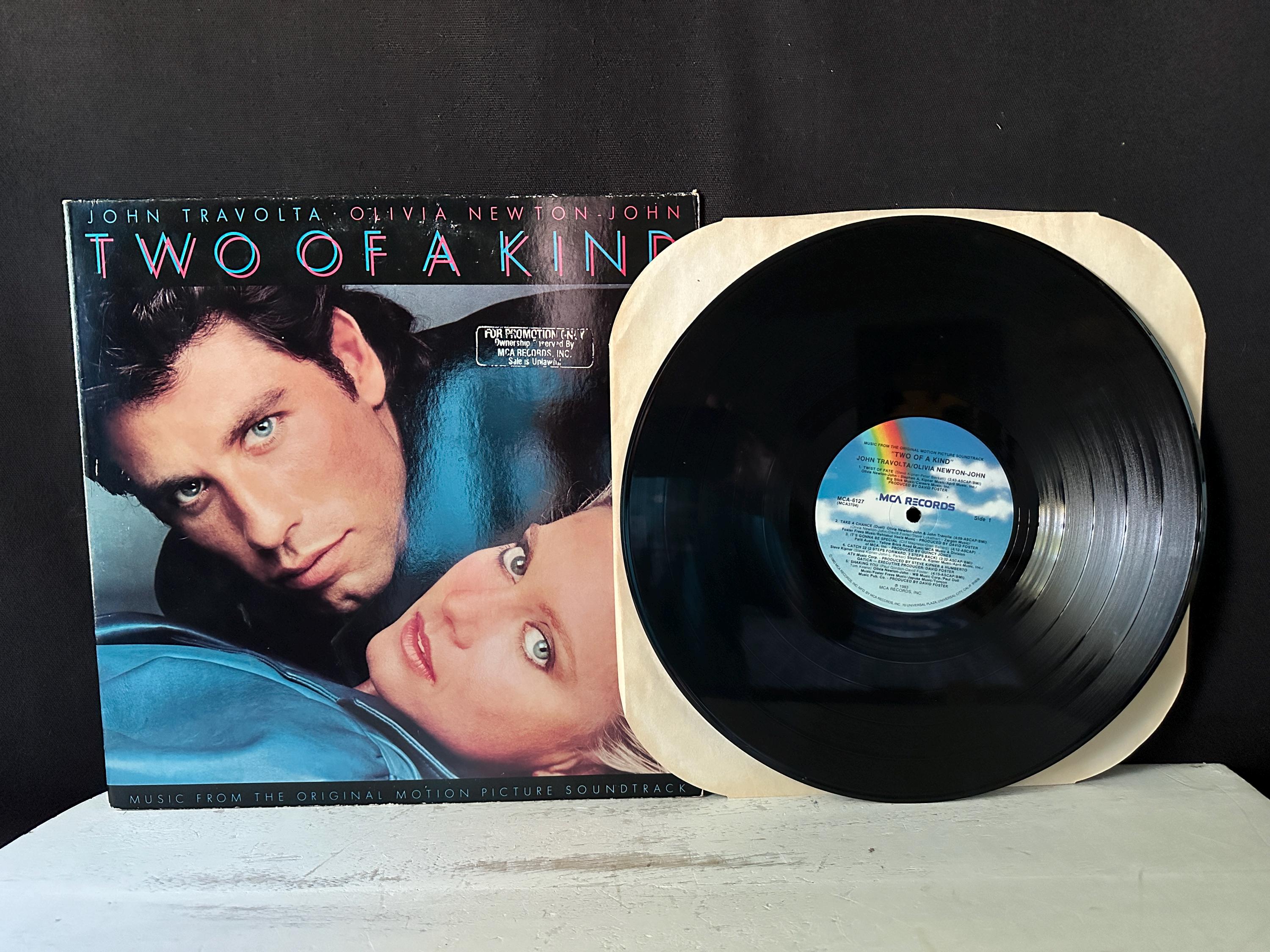 1983年 Two Of A Kind サウンドトラック ビニールLP: オリビア 
