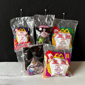 WINNIE THE POOH McDonald’s Happy Meal Toys - Sold Separately