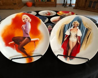 マリリン・モンロー　プレート　＊261090 1990-1992 DELPHI MARILYN MONROE Plates – Complete Series Set