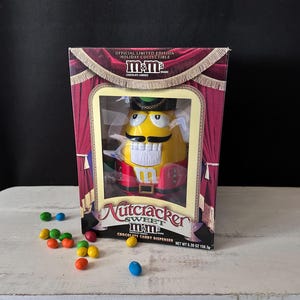 M&m Nutcracker Dispenser - Etsy