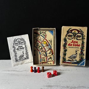 Vintage 1979 Ravensburger Jeu de l&#39;oie Board Game: French Edition