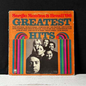 1970 Sergio Mendes & Brasil '66 “greatest Hits” Album SP 4252 LP