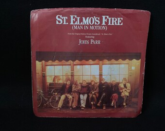 1985 John Parr ST. ELMO's FIRE (Man In Motion) 45 Record