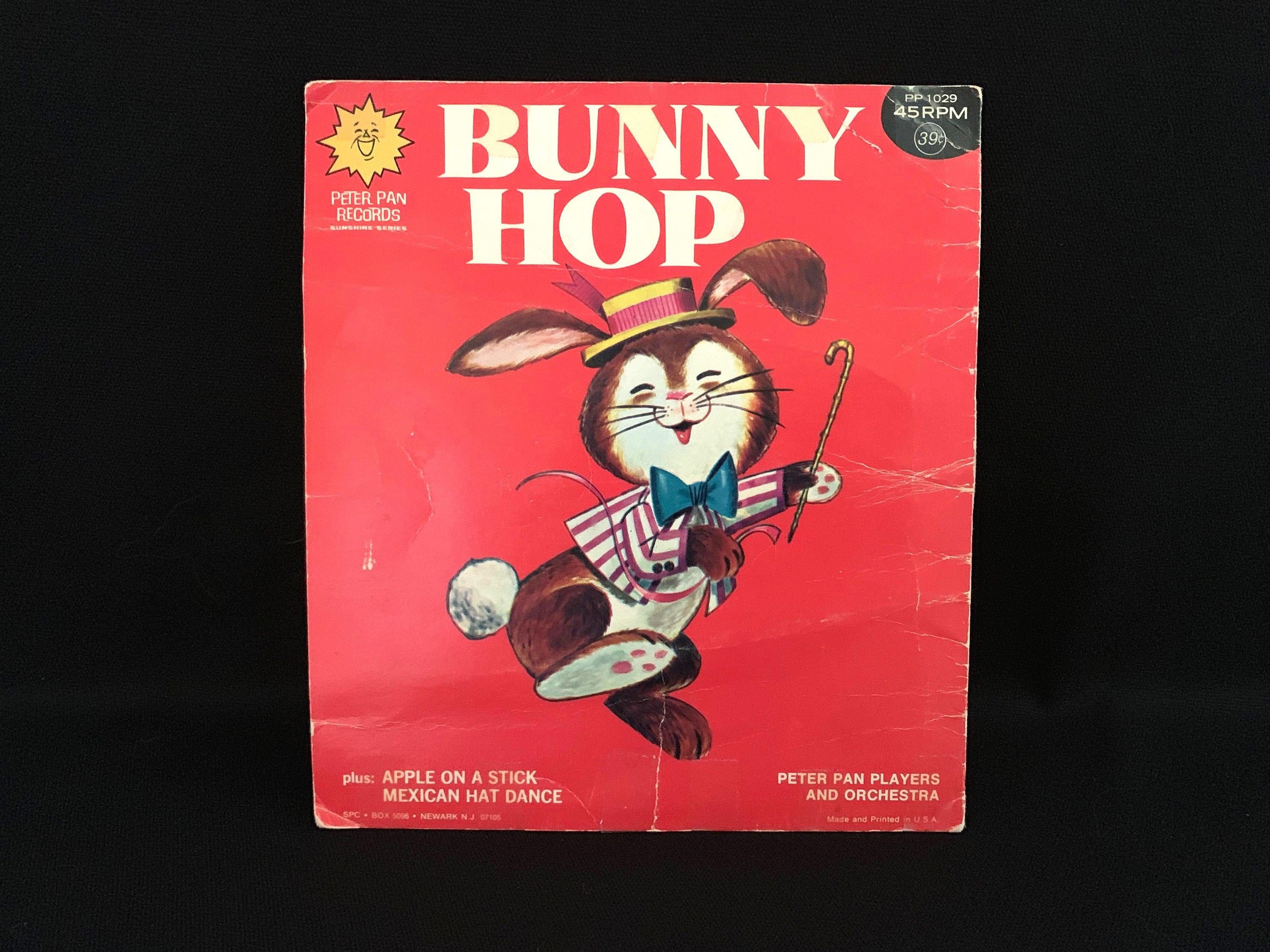 Peter Rabbit 45 Rpm Record PETER PAN Records 45 RPM “ Bunny Hop” - Etsy