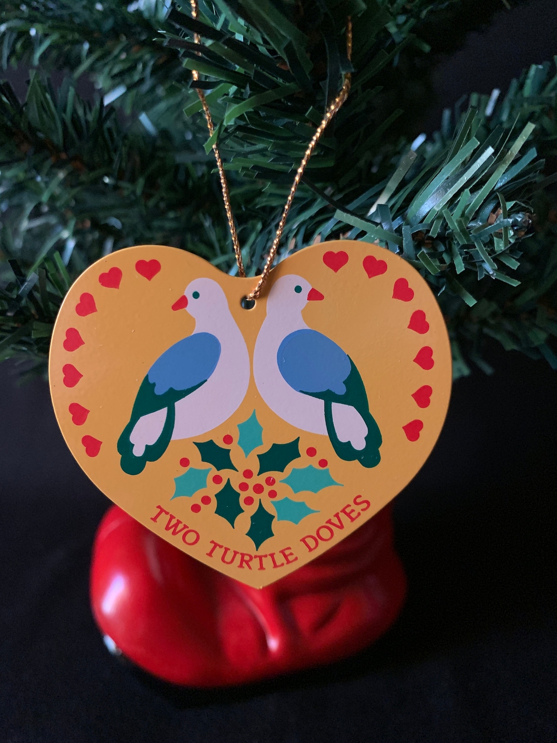 Vintage Avon Christmas Ornaments 