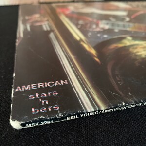 1977 NEIL YOUNG LP American Stars 'N Bars - Etsy