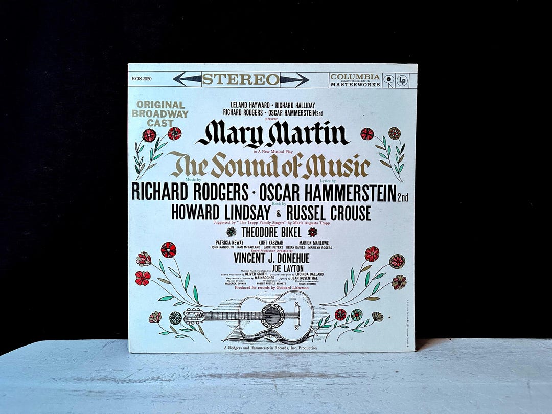 MARY MARTIN “the Sound of Music” Original Broadway Cast 1959 - Etsy