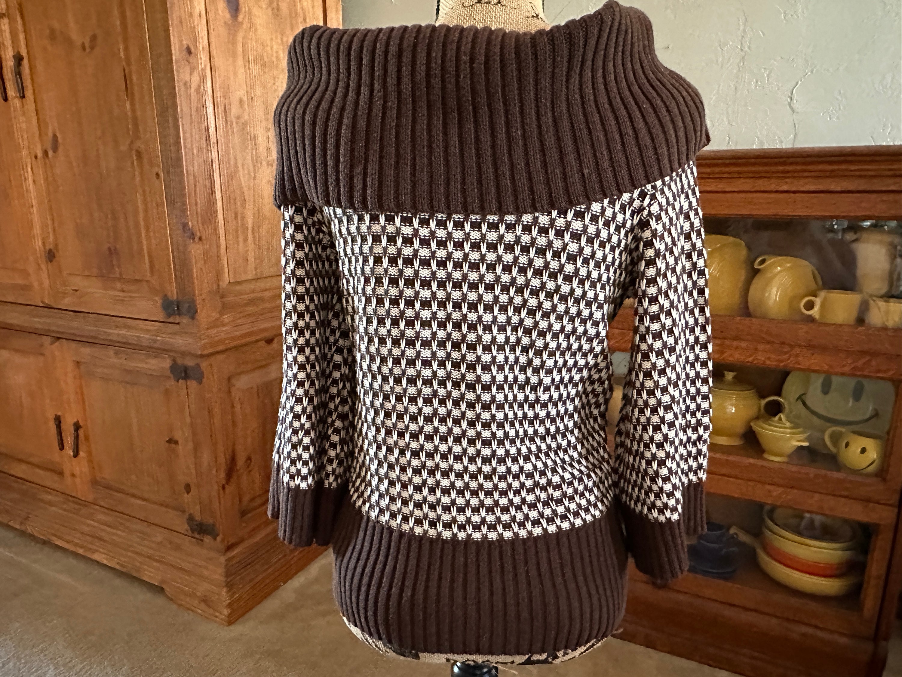 Eight eight eight cowl neck sweater outlet