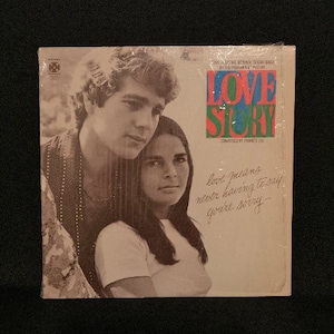 LOVE STORY Music Soundtrack From The Original Motion Picture 1970 Vinyl LP