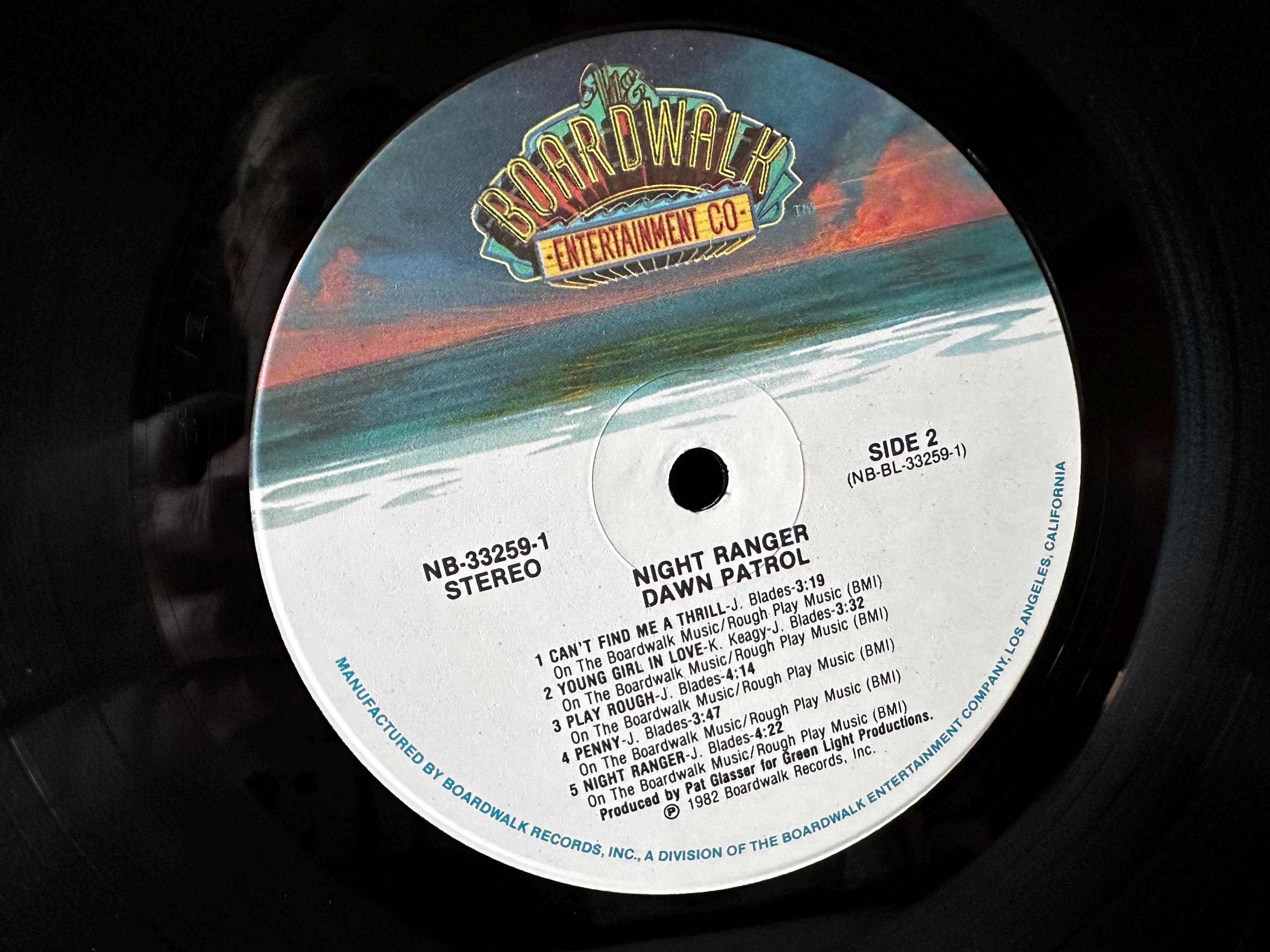 1982 Debut Album NIGHT Ranger's “dawn Patrol” NB 33259 - Etsy