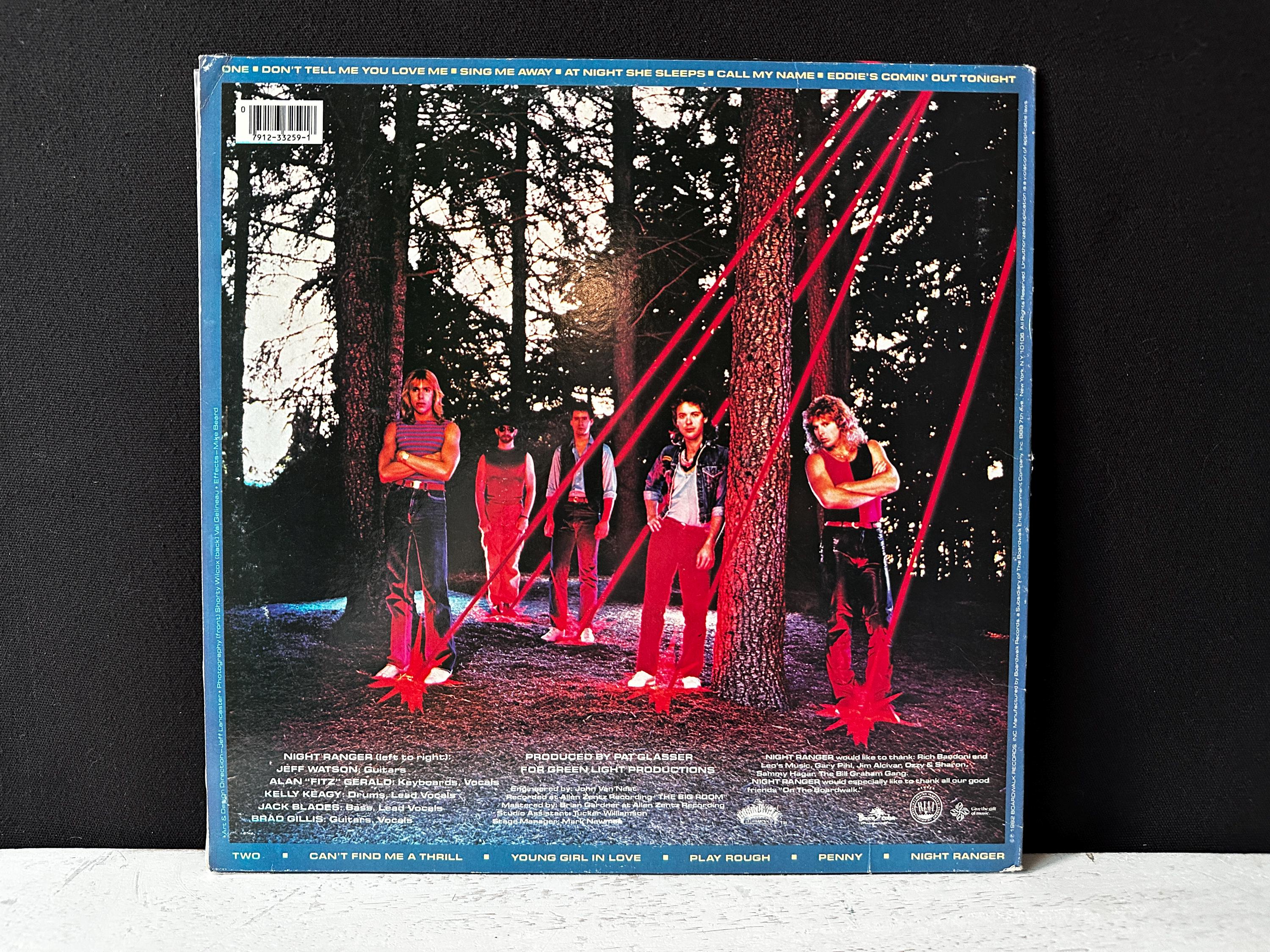 1982 Debut Album NIGHT Ranger's “dawn Patrol” NB 33259 - Etsy