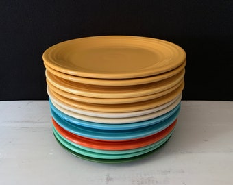 Vintage 9” Luncheon Plates - FIESTAWARE – Sold Separately