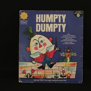 PETER PAN Records “Humpty Dumpty” 45 RPM