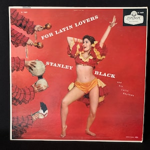 STANLEY BLACK 1957 Lp “For Latin Lovers” On LONDON Records