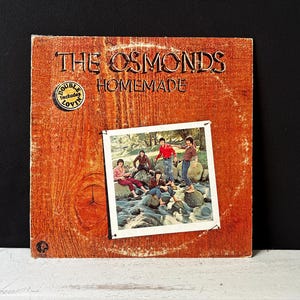 1971 Vintage “Homemade” Vinyl Record From THE OSMONDS SE-4770