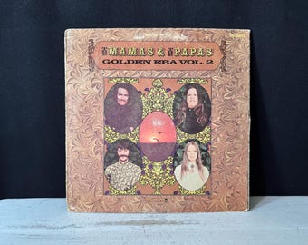 1968 The Mamas and the Papas' "Golden Era Vol 2" LP en portada desplegable