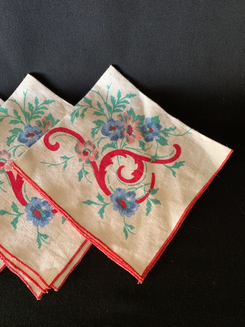 CottonLinen Painted Napkins