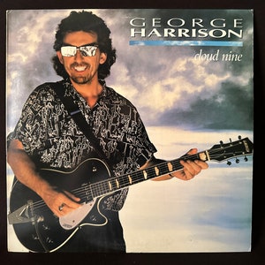 Vintage Album GEORGE HARRISON “Cloud Nine” 1987 Recorded at F.P.S.H.O.T., England