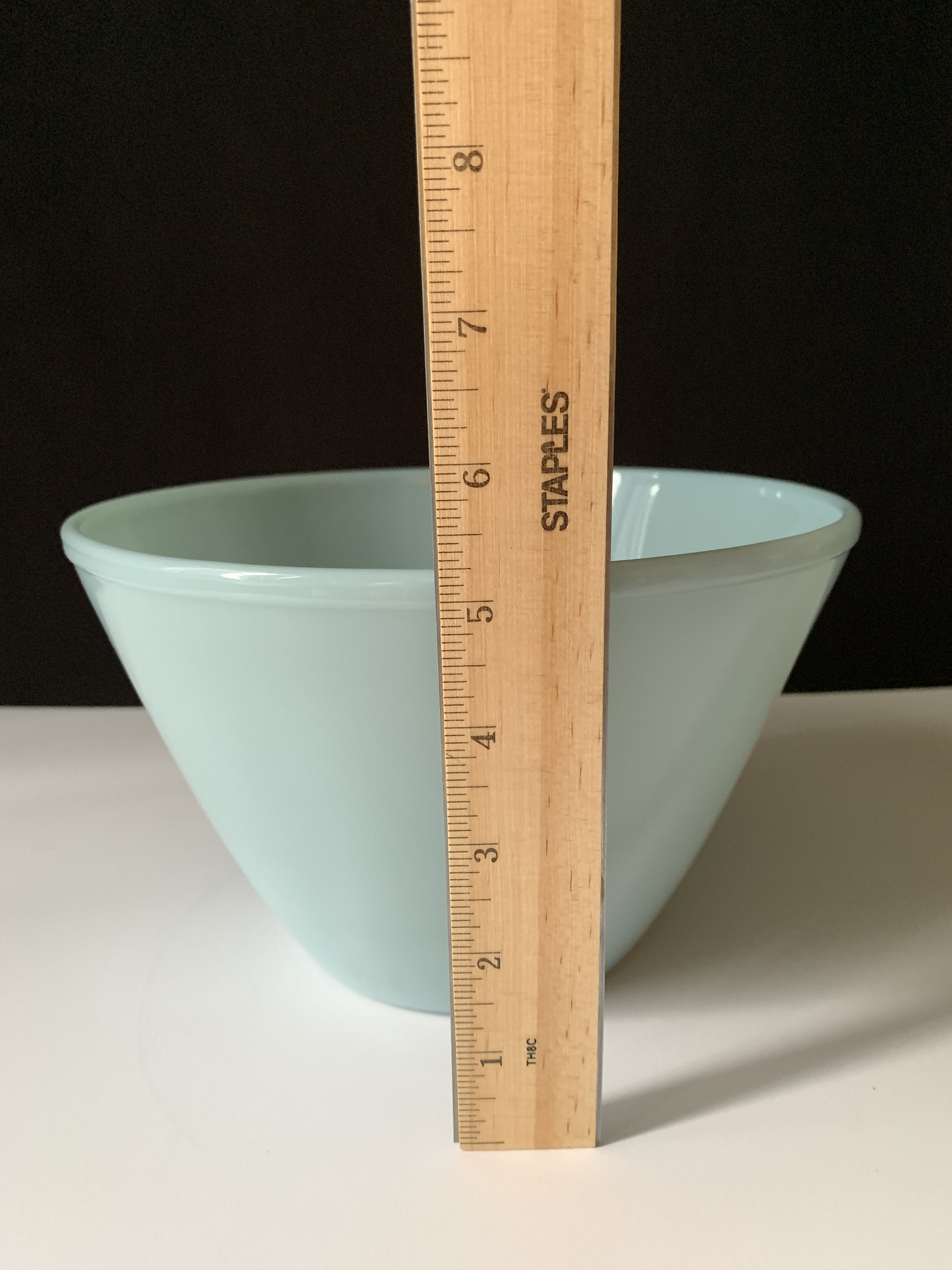 Fire King 8.5” Delphite Blue 3 Quart Mixing Bowl - Etsy Fire King 8.5” Delphite Blue 3 Quart Mixing Bowl - Etsy