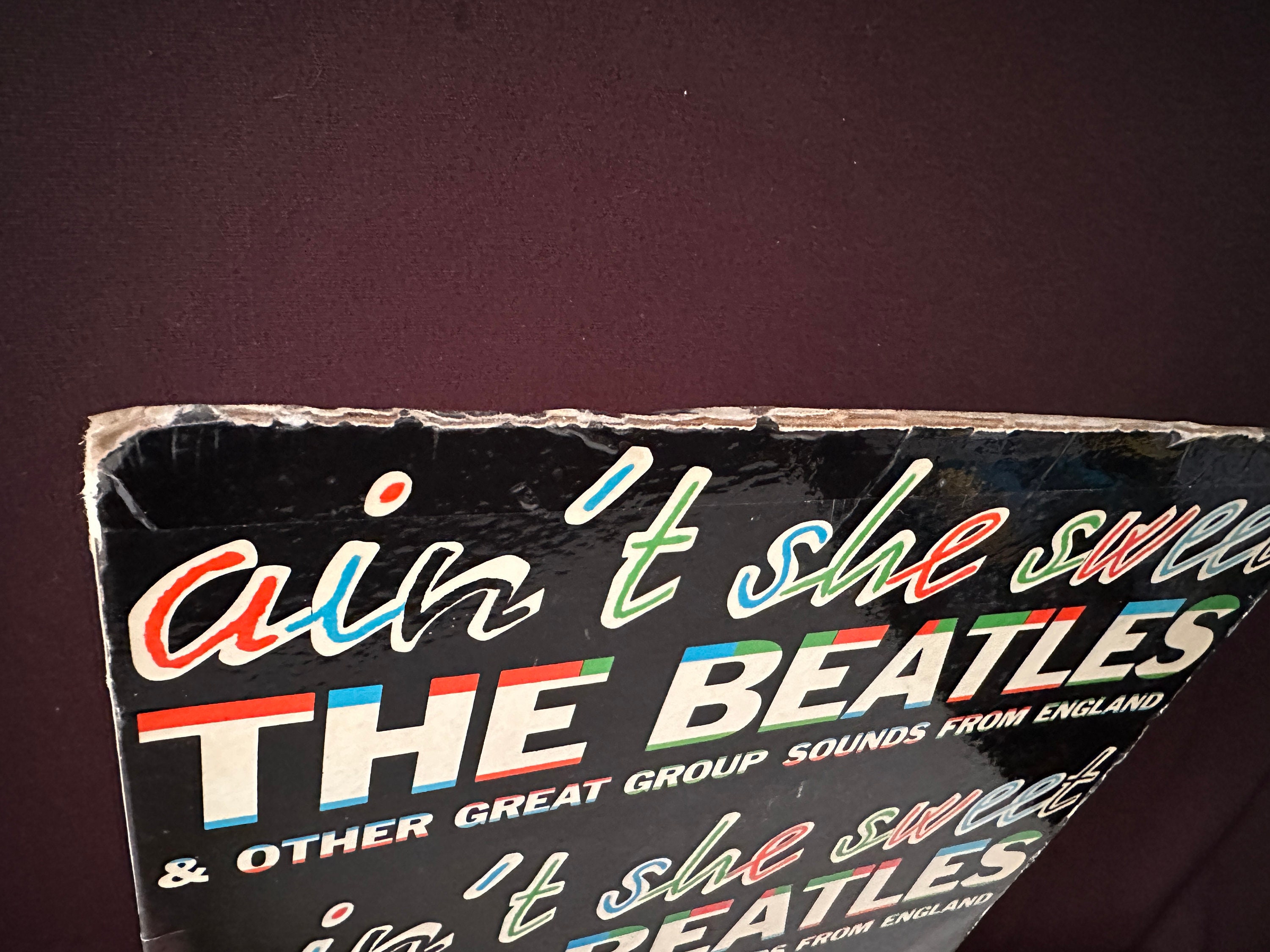 1964 Rare, Vintage Album THE BEATLES “ain't She Sweet”. A