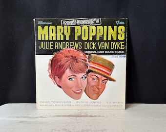 WALT DISNEY’s “Mary Poppins” Original 1962 Rare Mono LP mit Klappcover
