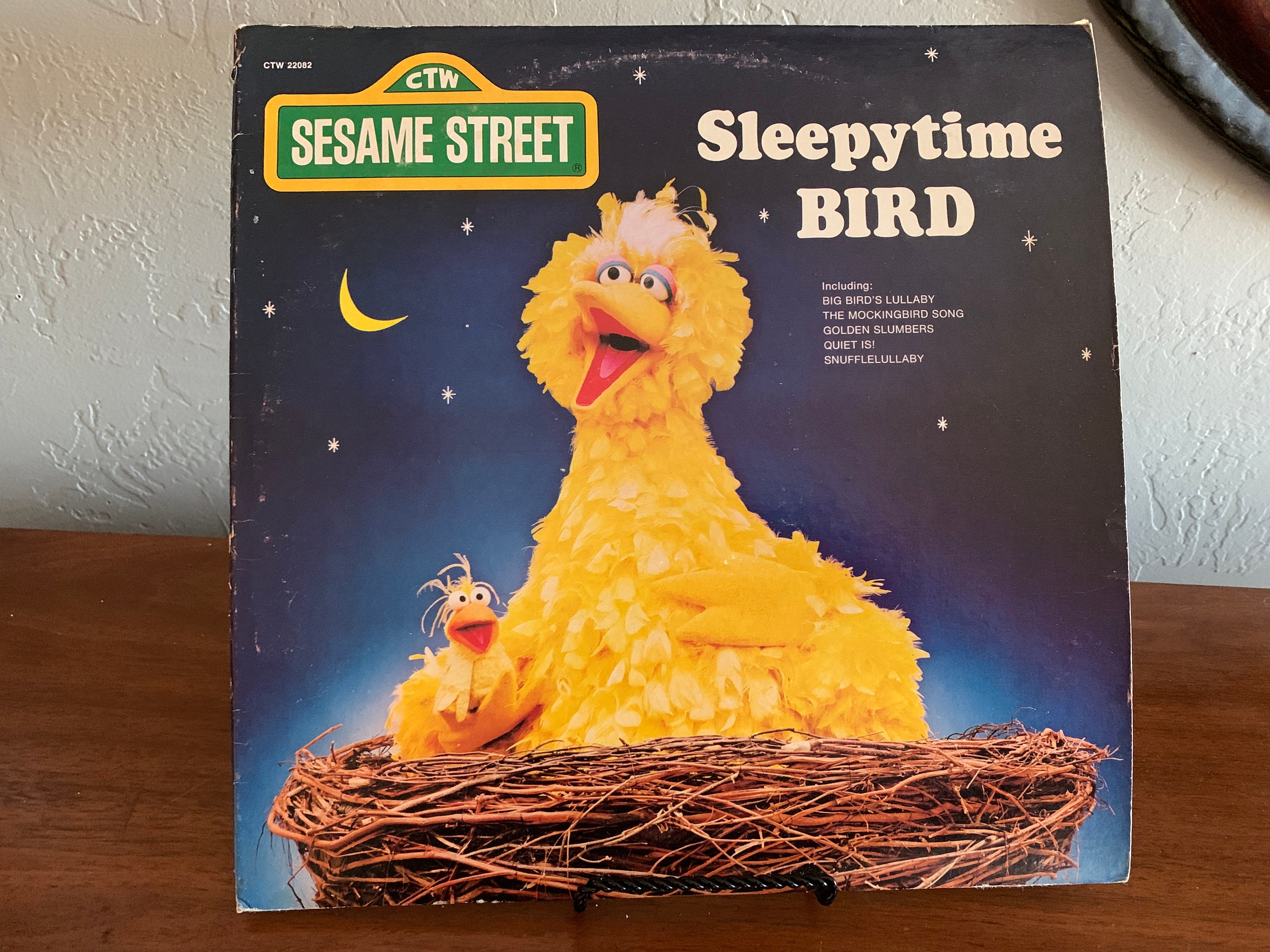 Vintage Sesame Street Muppets Pillowcase Jim Henson Linen
