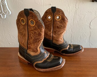 Vintage CUERO Toddler Cowboy Boots Children’s Size 12