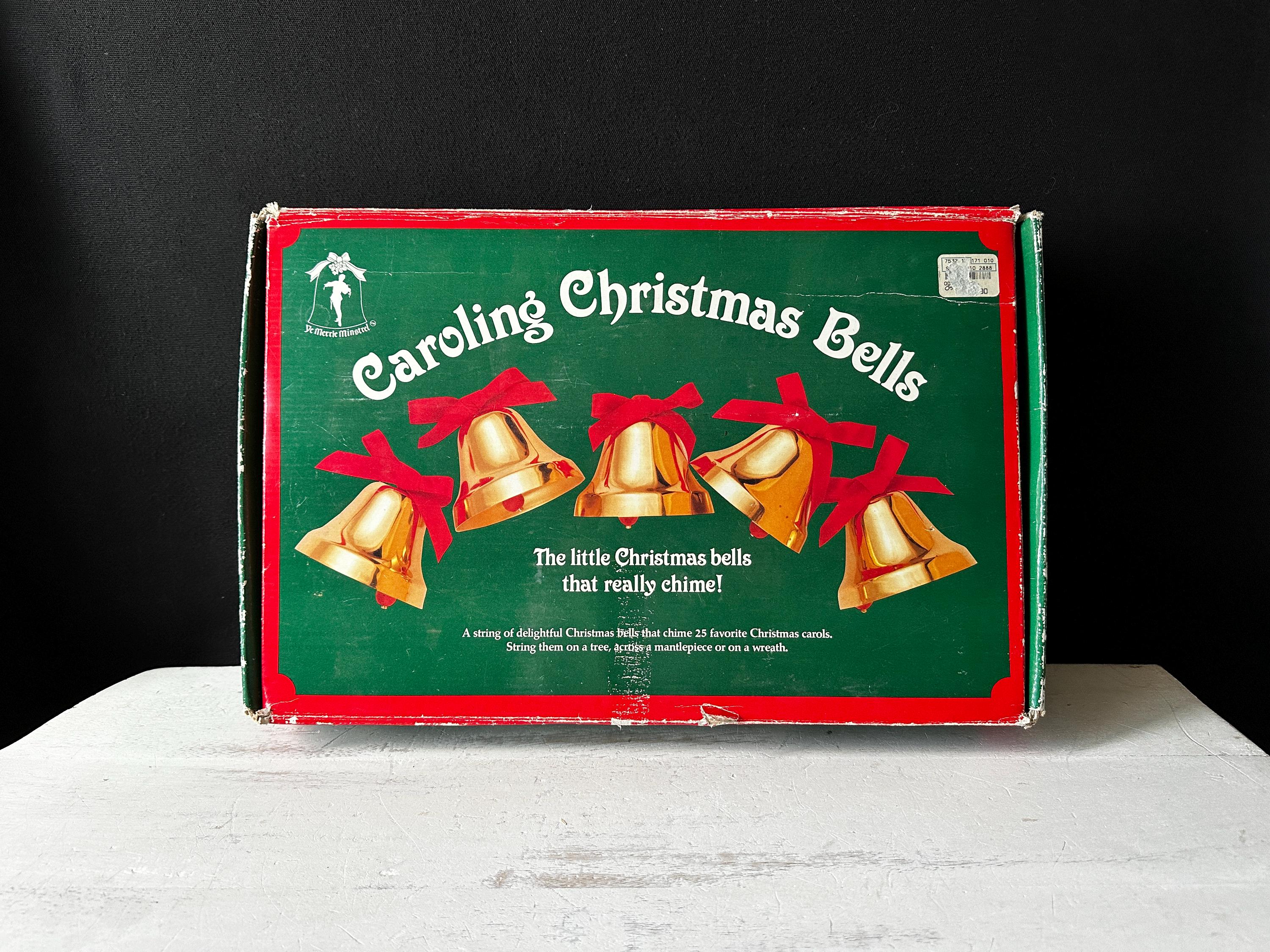 1990 Vintage Ye Merrie Minstrel “CAROLING CHRISTMAS BELLS” - Etsy
