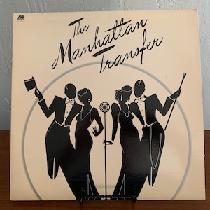 1975 Self-Titled Black & White Album “THE MANHATTAN TRANSFER”