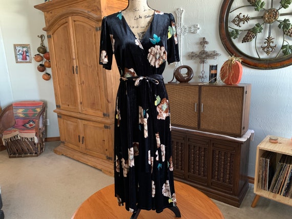 june and hudson velvet dress