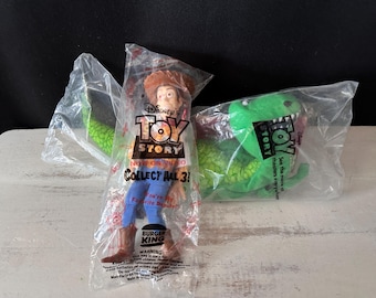 1995 Disney’s Original Pixar “TOY STORY” Burger King Collectible Toys