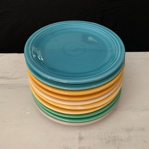 Vintage 7” FIESTA Salad Plates – Sold Separately