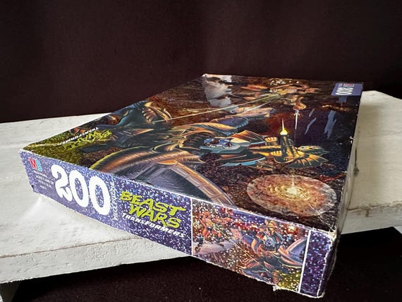 1996 TRANSFORMERS “beast Wars” Holographic Jigsaw Puzzle