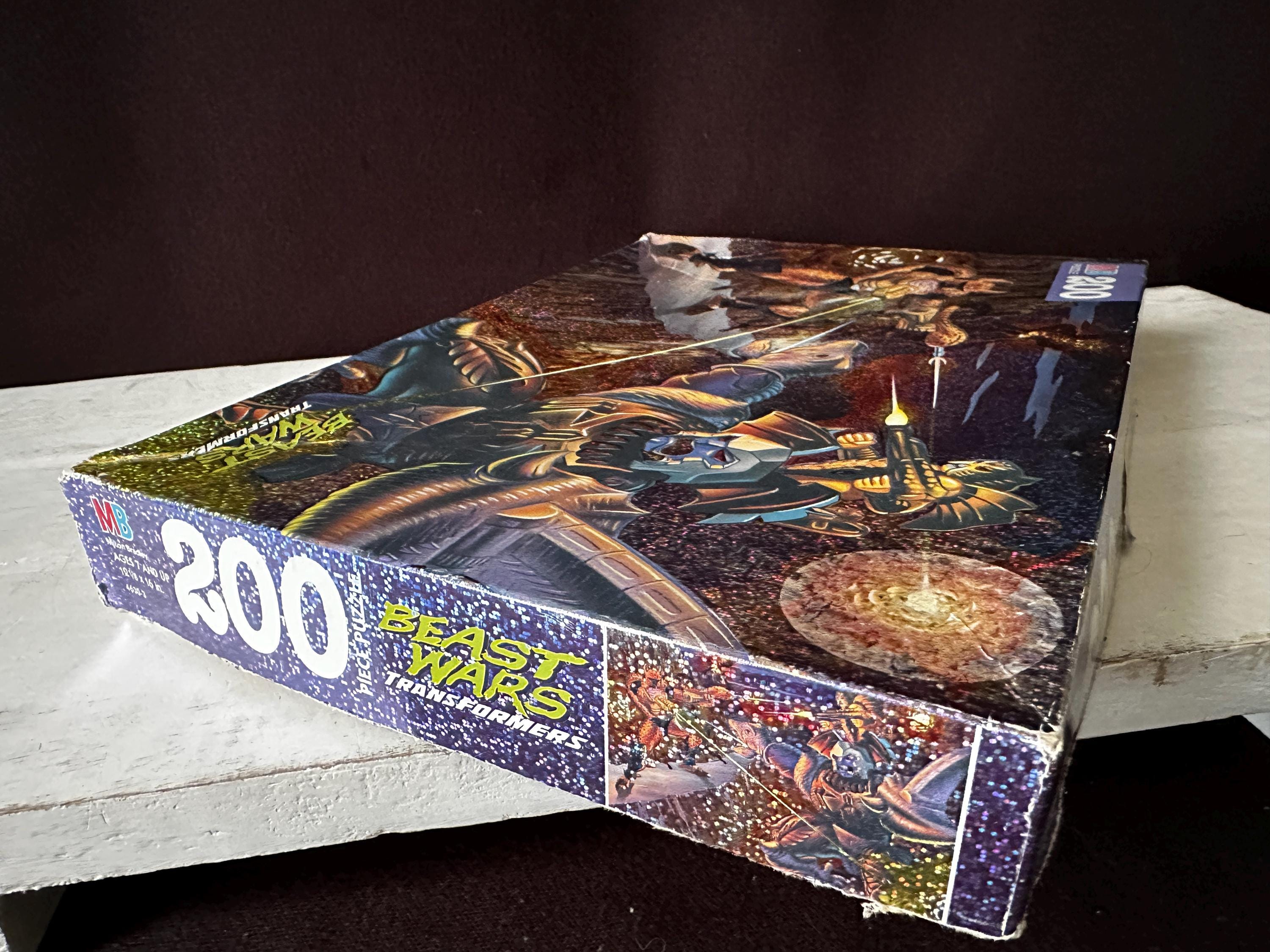 1996 TRANSFORMERS “beast Wars” Holographic Jigsaw Puzzle