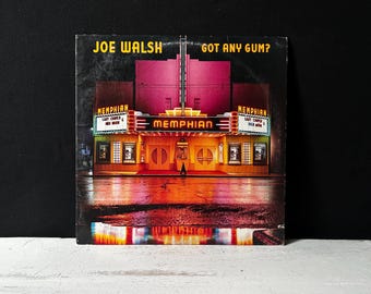 Joe Walsh 1987 Album “GOT ANY GUM” On Warner Bros Records